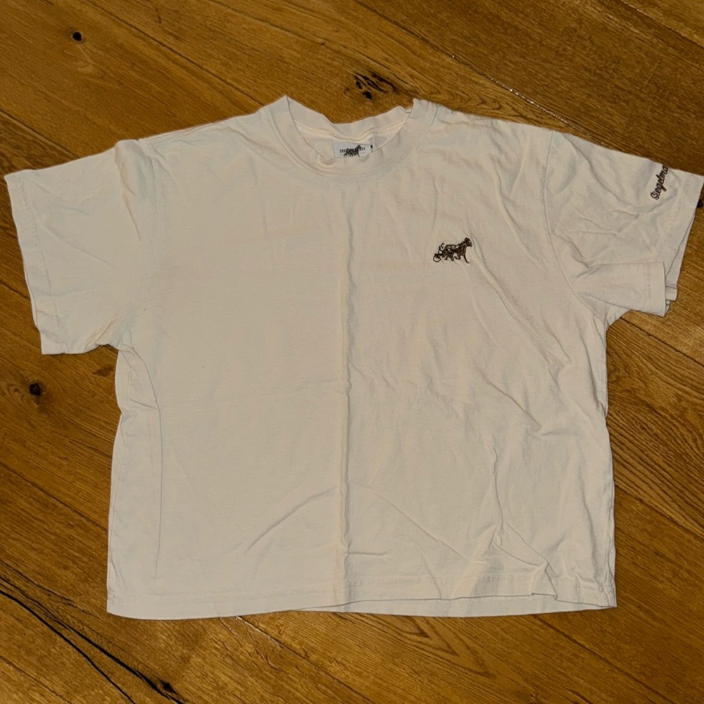 Cream Short Sleeve Tee